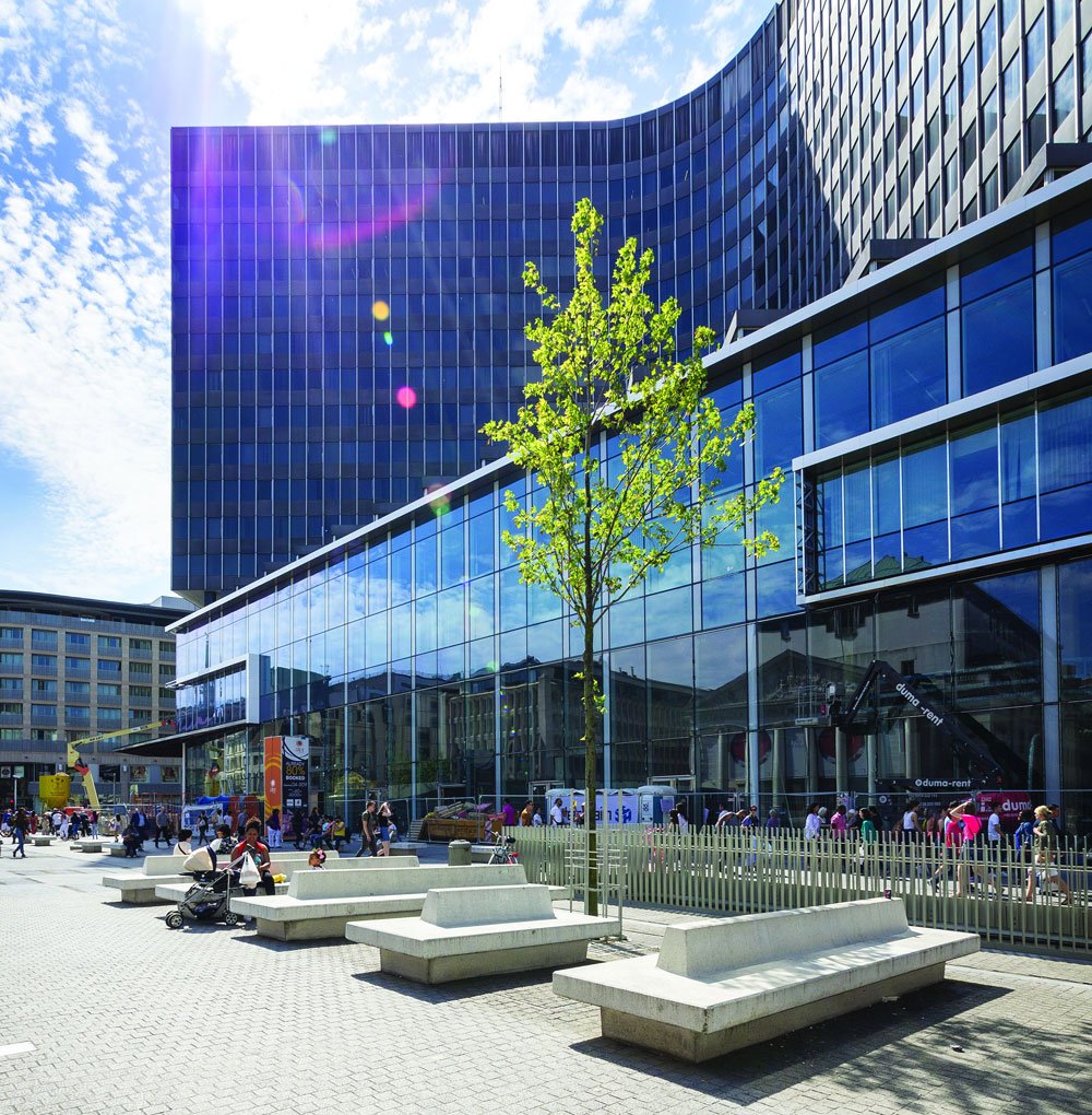 Foto van het centrum van Brussel